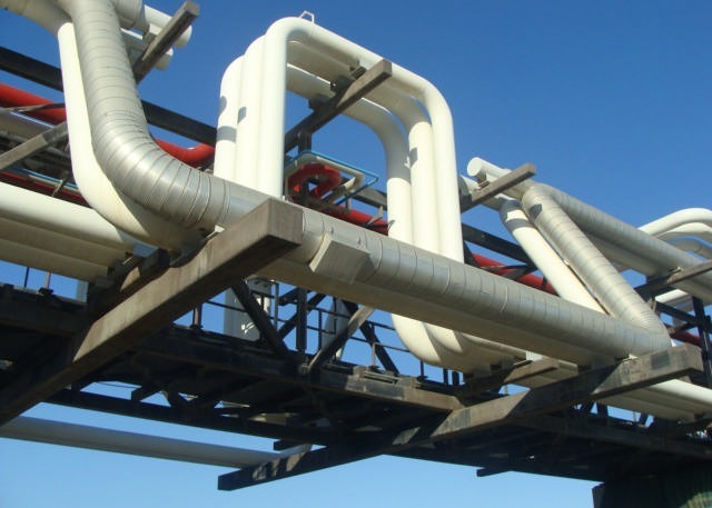 Эстакады трубопроводов