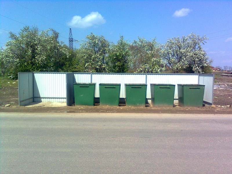 Изготовление контейнерных площадок для мусора