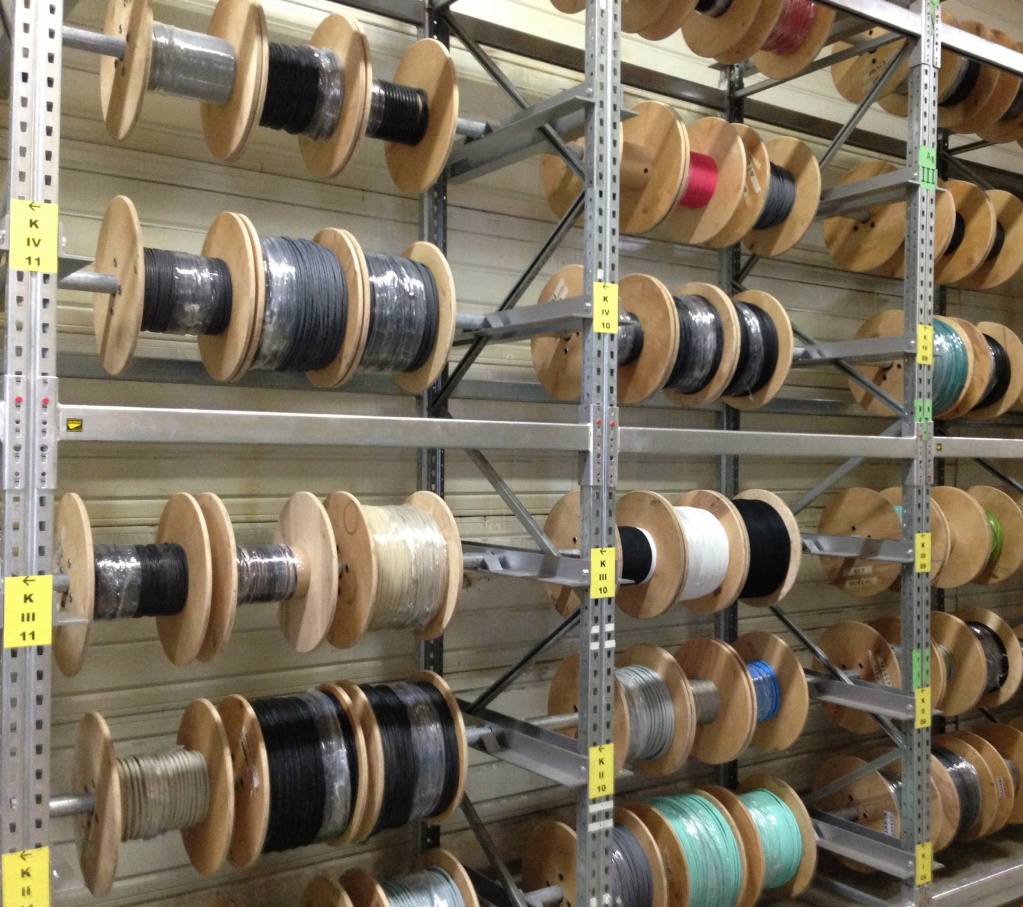 Кабельные стеллажи