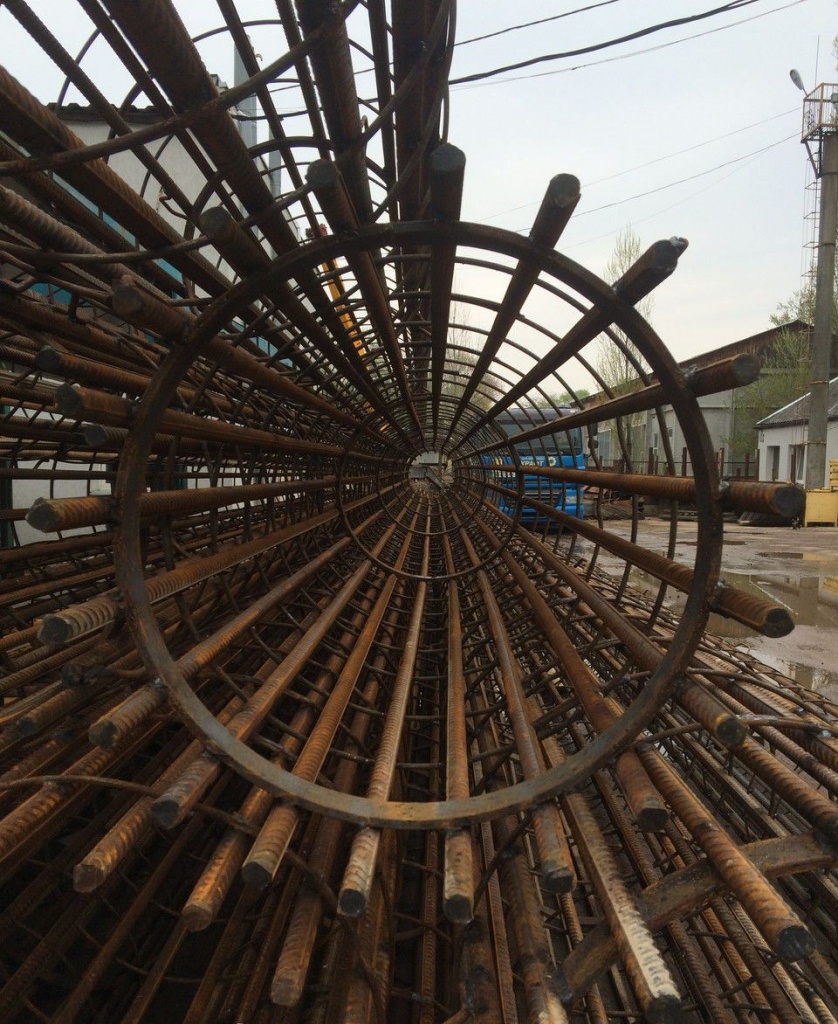 Каркасы буронабивных свай