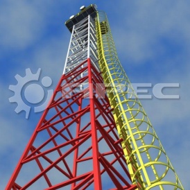 Прожекторные мачты, молниеотводы - 4