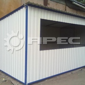 Металлическая конструкция ларька - 9