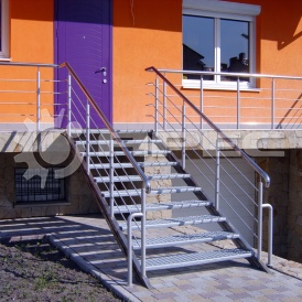 Изготовление и монтаж наружных лестниц - 11