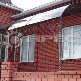 Металлические козырьки - 12