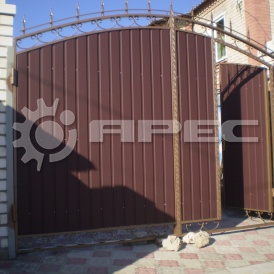 Металлические ворота - 1