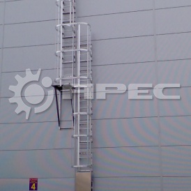 Вертикальные эвакуационные лестницы - 11