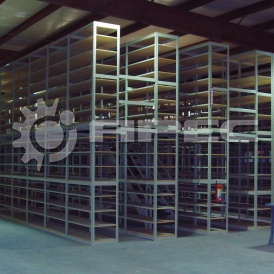 Мезонинные складские стеллажи - 3