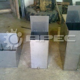 Металлические баки с крышкой - 2