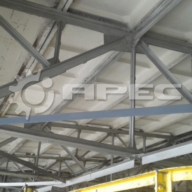 Ремонт огнезащитного покрытия металлоконструкций - 2