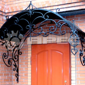 Кованые козырьки - 4