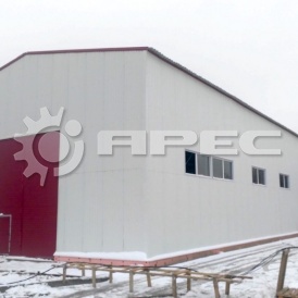 Быстровозводимые арочные  ангары