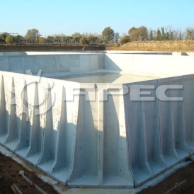 Прямоугольный железобетонный резервуар - 2