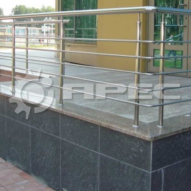 Ограждения входных групп из нержавеющей стали - 1