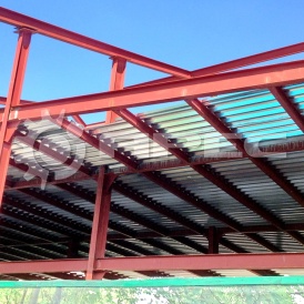 Металлические двутавровые  балки перекрытия - 13