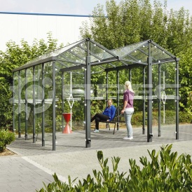 Павильоны для курения из поликарбоната - 9