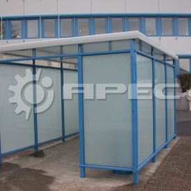 Изготовление павильонов для курения - 8