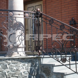 Ограждения лестниц из металла - 1