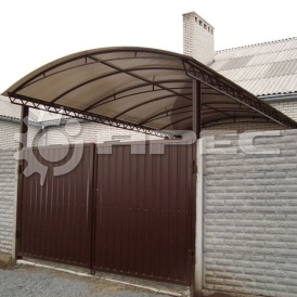 Металлокаркас для навеса