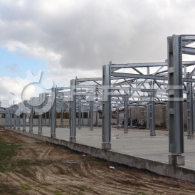 Металлокаркас склада