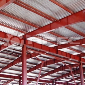 Перекрытие по металлическим балкам - 5