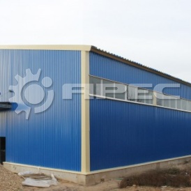 Быстровозводимые металлические ангары