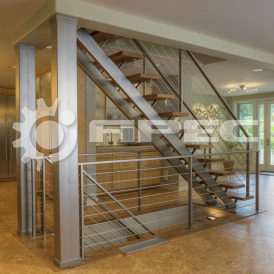 Монтаж оцинкованных лестниц - 4