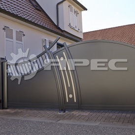 Металлические сварные ворота - 1