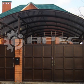 Навесы для автомобилей из металла - 7