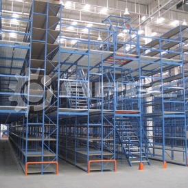 Мезонинные стеллажи - 6