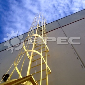 Вертикальные стальные  лестницы - 3