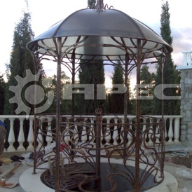 Беседки с элементами ковки - 14