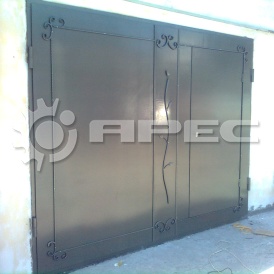 Гаражные распашные ворота - 9