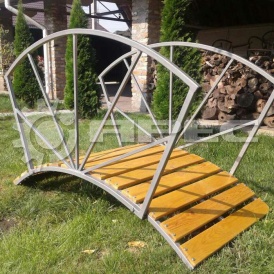 Садовые мостики из профтрубы - 7