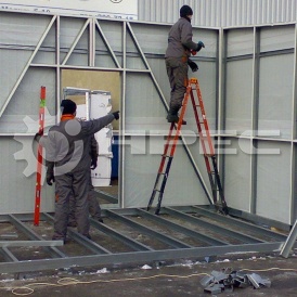 Каркас для ларька из металлоконструкций - 3