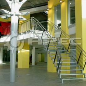 Маршевые лестницы на второй этаж - 8