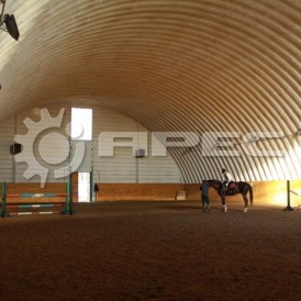 Быстровозводимые конюшни из металлоконструкций - 1