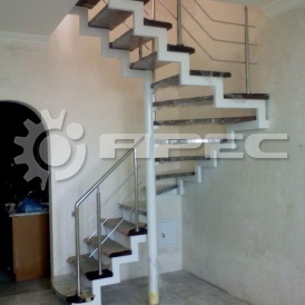 Лестницы в квартиру  на второй этаж - 2