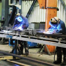 Ремонт металлоконструкций башенного крана - 1