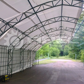 Металлокаркас павильона