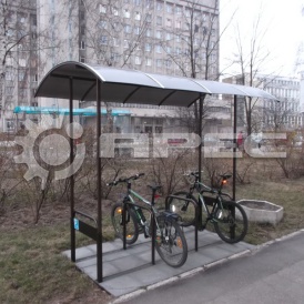 Велостоянки с навесом - 12