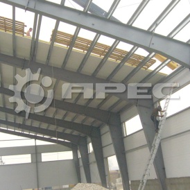 Монтаж металлоконструкций ферм - 12