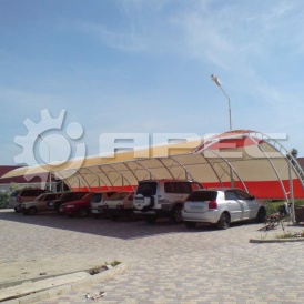 Строительство стоянок из металлоконструкций - 6