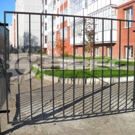 Металлический секционный забор - 12