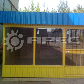 Киоски киоск из металлоконструкций  - 8