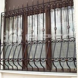 Металлические решетки для дачи - 5