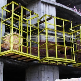 Навесные площадки для высотных работ - 7