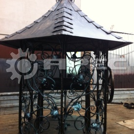 Кованые ограждения колодцев - 9