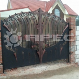 Сварные ворота - 11