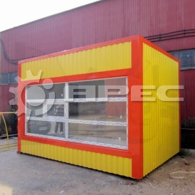 Монтаж металлических киосков - 9