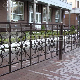 Металлические заборы декоративные - 8